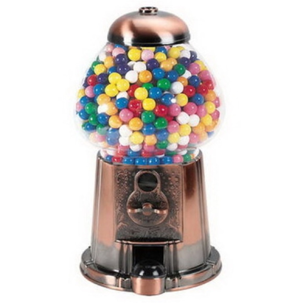 Limited Edition Bronze 15” Tall Gumball Machine